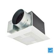 Panasonic WhisperGreen Select NextGen 30 - 110 CFM 0.7 Sone Ceiling Mounted Energy Star Certified Bath Fan with Pick-A-Flow Technology and LED Lighting White